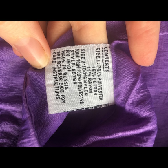 * Vintage 1980s reversible Windbreaker - Picture 5 of 6